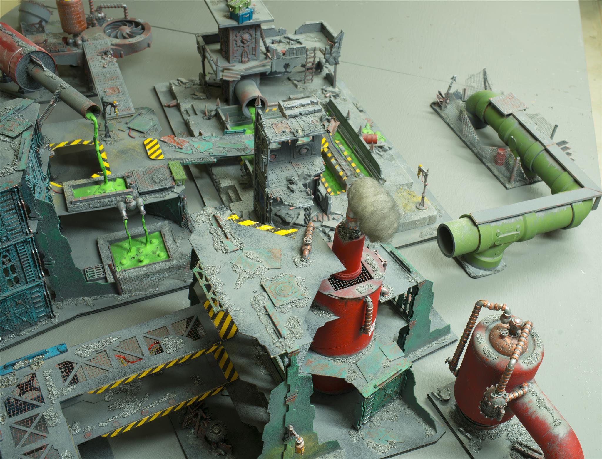 Necromunda, Necromunda Board, Necromunda Gang War, Necromunda Table